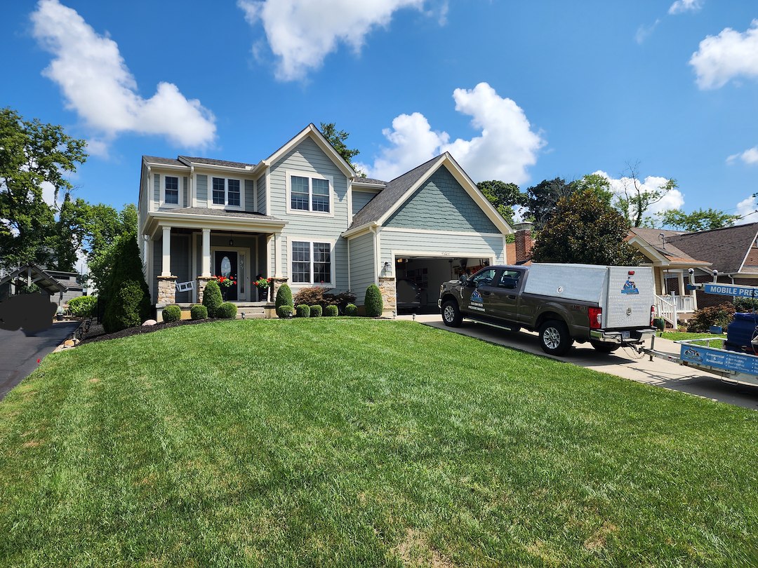 Top Quality House Washing: Maderia Ohio, Our Latest Project
